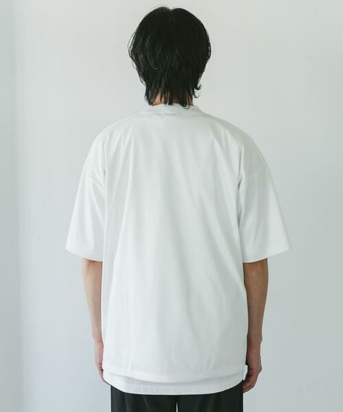URBAN RESEARCH DOORS / アーバンリサーチ ドアーズ Tシャツ | 『仁村紗和さん着用』『UR TECH』サマシェア ドロストTシャツ | 詳細20