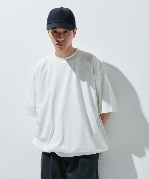 URBAN RESEARCH DOORS / アーバンリサーチ ドアーズ Tシャツ | 『仁村紗和さん着用』『UR TECH』サマシェア ドロストTシャツ | 詳細5
