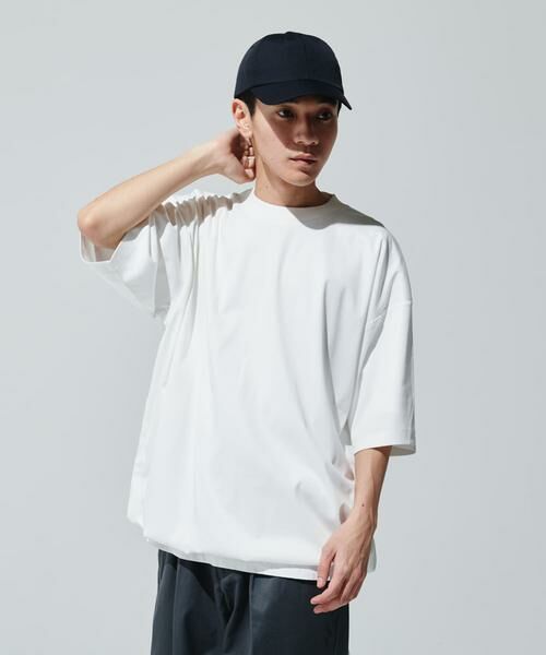 URBAN RESEARCH DOORS / アーバンリサーチ ドアーズ Tシャツ | 『仁村紗和さん着用』『UR TECH』サマシェア ドロストTシャツ | 詳細7