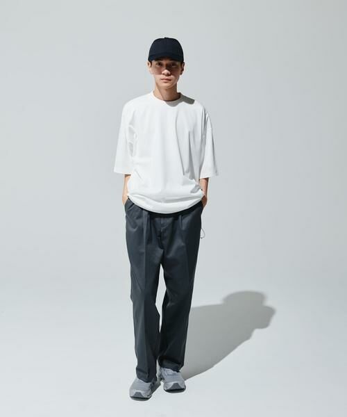 URBAN RESEARCH DOORS / アーバンリサーチ ドアーズ Tシャツ | 『仁村紗和さん着用』『UR TECH』サマシェア ドロストTシャツ | 詳細8