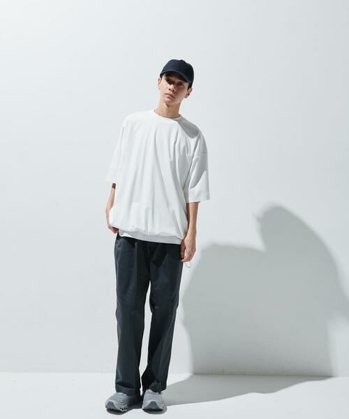 URBAN RESEARCH DOORS / アーバンリサーチ ドアーズ Tシャツ | 『仁村紗和さん着用』『UR TECH』サマシェア ドロストTシャツ | 詳細9