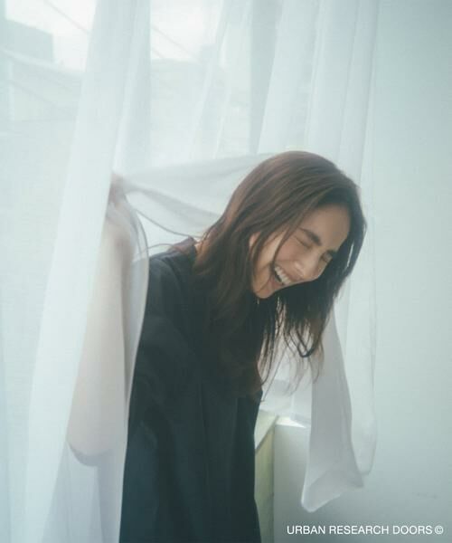 URBAN RESEARCH DOORS / アーバンリサーチ ドアーズ Tシャツ | 『仁村紗和さん着用』『UR TECH』サマシェア ドロストTシャツ | 詳細28