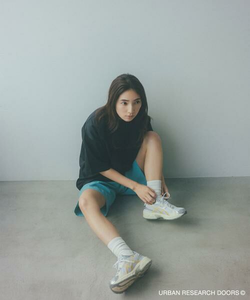 URBAN RESEARCH DOORS / アーバンリサーチ ドアーズ Tシャツ | 『仁村紗和さん着用』『UR TECH』サマシェア ドロストTシャツ | 詳細30