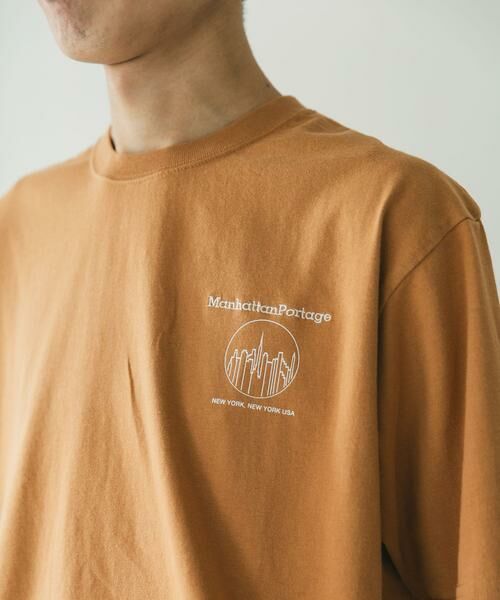 URBAN RESEARCH DOORS / アーバンリサーチ ドアーズ Tシャツ | 『別注』MANHATTAN PORTAGE×DOORS　1ポイントプリントTシャツ | 詳細11