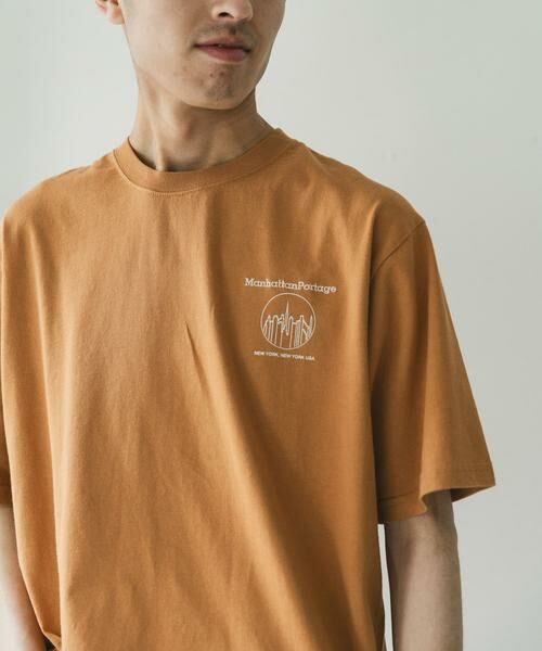 URBAN RESEARCH DOORS / アーバンリサーチ ドアーズ Tシャツ | 『別注』MANHATTAN PORTAGE×DOORS　1ポイントプリントTシャツ | 詳細5