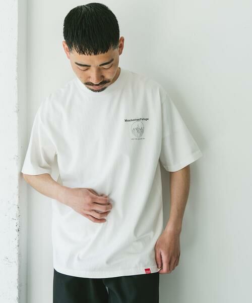 URBAN RESEARCH DOORS / アーバンリサーチ ドアーズ Tシャツ | 『別注』MANHATTAN PORTAGE×DOORS　1ポイントプリントTシャツ | 詳細17