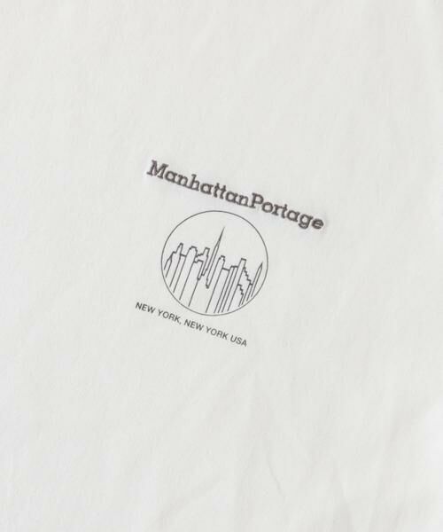 URBAN RESEARCH DOORS / アーバンリサーチ ドアーズ Tシャツ | 『別注』MANHATTAN PORTAGE×DOORS　1ポイントプリントTシャツ | 詳細22