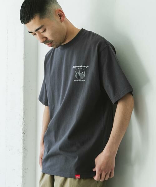 URBAN RESEARCH DOORS / アーバンリサーチ ドアーズ Tシャツ | 『別注』MANHATTAN PORTAGE×DOORS　1ポイントプリントTシャツ | 詳細23