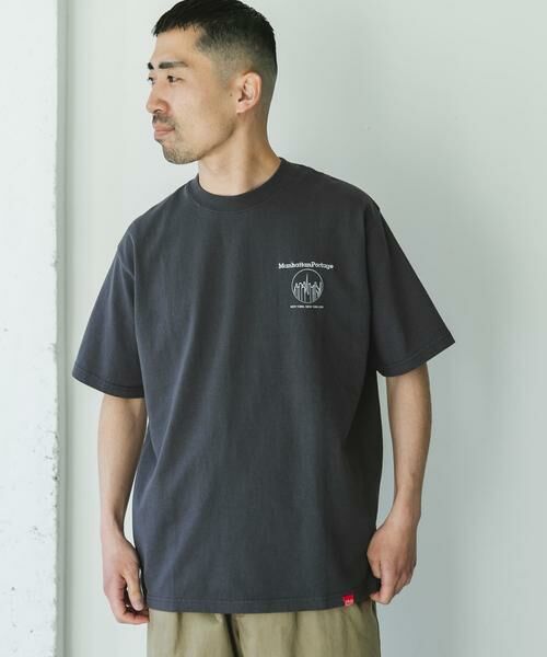 URBAN RESEARCH DOORS / アーバンリサーチ ドアーズ Tシャツ | 『別注』MANHATTAN PORTAGE×DOORS　1ポイントプリントTシャツ | 詳細24