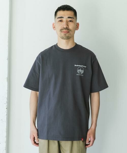 URBAN RESEARCH DOORS / アーバンリサーチ ドアーズ Tシャツ | 『別注』MANHATTAN PORTAGE×DOORS　1ポイントプリントTシャツ | 詳細29