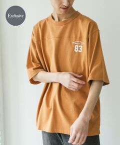 URBAN RESEARCH DOORS / アーバンリサーチ ドアーズ Tシャツ | 『別注』MANHATTAN PORTAGE×DOORS　フットボール オーバーサイズTシャツ