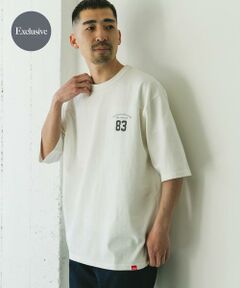 URBAN RESEARCH DOORS / アーバンリサーチ ドアーズ Tシャツ | 『別注』MANHATTAN PORTAGE×DOORS　フットボール オーバーサイズTシャツ