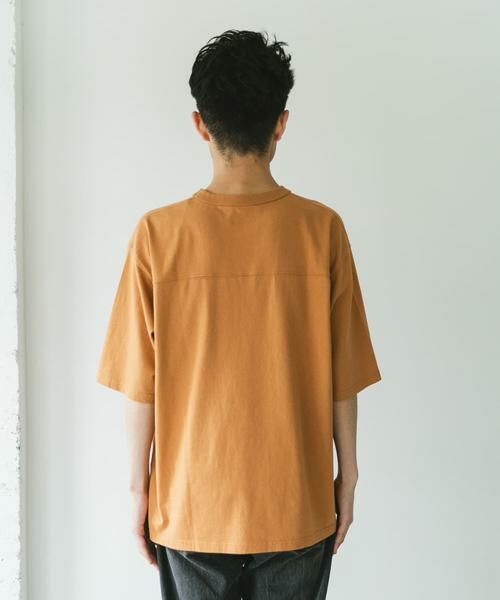 URBAN RESEARCH DOORS / アーバンリサーチ ドアーズ Tシャツ | 『別注』MANHATTAN PORTAGE×DOORS　フットボール オーバーサイズTシャツ | 詳細13