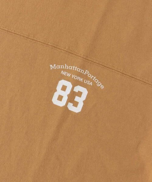 URBAN RESEARCH DOORS / アーバンリサーチ ドアーズ Tシャツ | 『別注』MANHATTAN PORTAGE×DOORS　フットボール オーバーサイズTシャツ | 詳細15