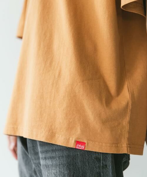 URBAN RESEARCH DOORS / アーバンリサーチ ドアーズ Tシャツ | 『別注』MANHATTAN PORTAGE×DOORS　フットボール オーバーサイズTシャツ | 詳細6