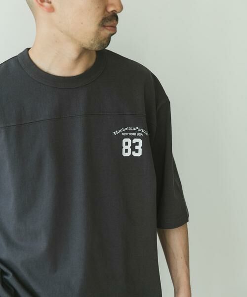 URBAN RESEARCH DOORS / アーバンリサーチ ドアーズ Tシャツ | 『別注』MANHATTAN PORTAGE×DOORS　フットボール オーバーサイズTシャツ | 詳細28