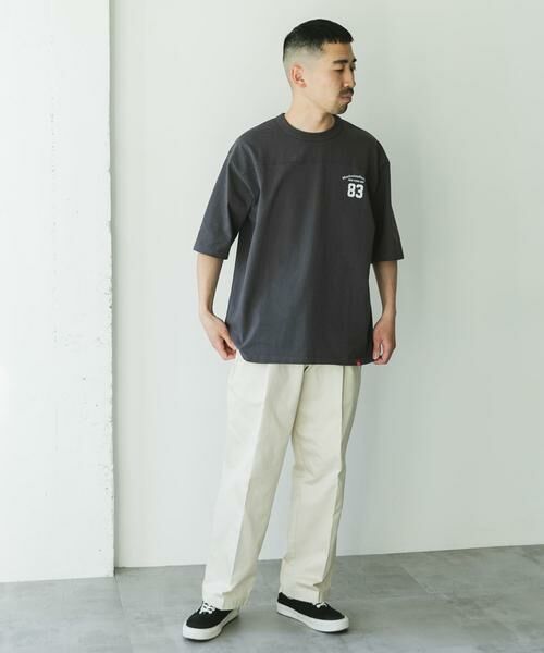 URBAN RESEARCH DOORS / アーバンリサーチ ドアーズ Tシャツ | 『別注』MANHATTAN PORTAGE×DOORS　フットボール オーバーサイズTシャツ | 詳細29