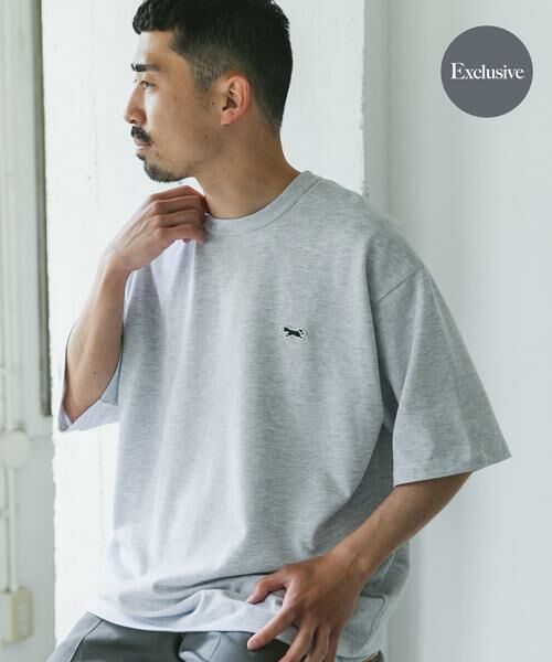 URBAN RESEARCH DOORS/アーバンリサーチ ドアーズ 『XLサイズ/WEB限定』『別注』PENNEYS×DOORS THEFOX 鹿の子ショートスリーブT ライトグレー M URBAN RESEARCH DOORS/アーバンリサーチ ドアーズ 『XLサイズ/WEB限定』『別注』PENNEYS×DOORS THEFOX 鹿の子ショートスリーブT ライトグレー M