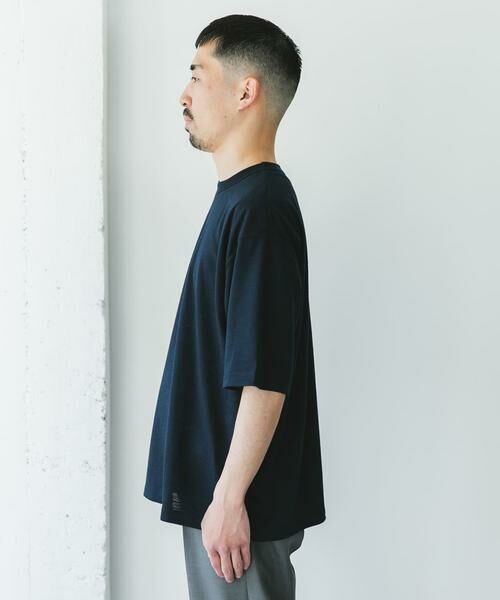 URBAN RESEARCH DOORS / アーバンリサーチ ドアーズ Tシャツ | JAPAN FABRIC リネンライクTシャツ | 詳細7