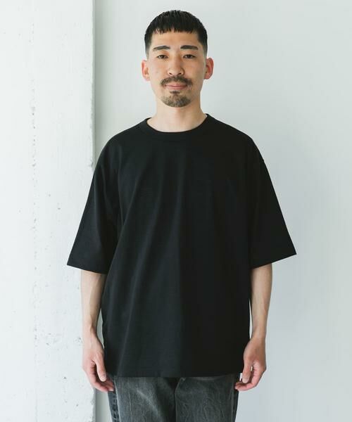 URBAN RESEARCH DOORS / アーバンリサーチ ドアーズ Tシャツ | JAPAN FABRIC リネンライクTシャツ | 詳細23