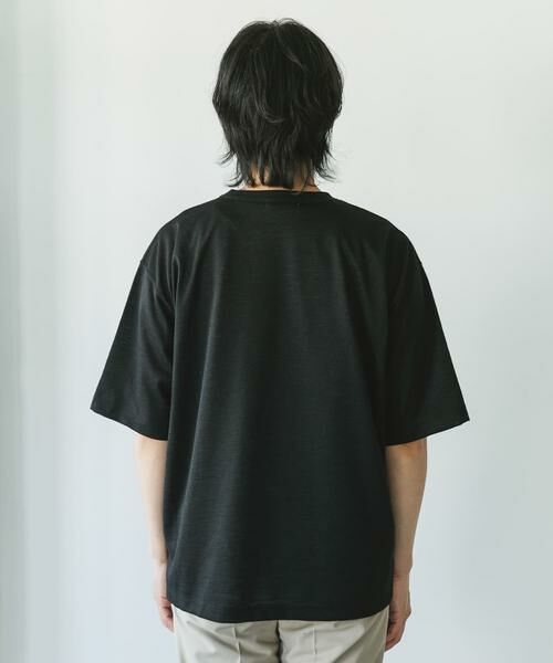 URBAN RESEARCH DOORS / アーバンリサーチ ドアーズ Tシャツ | JAPAN FABRIC リネンライクTシャツ | 詳細28