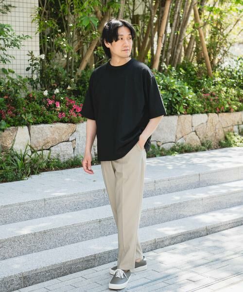 URBAN RESEARCH DOORS / アーバンリサーチ ドアーズ Tシャツ | JAPAN FABRIC リネンライクTシャツ | 詳細15