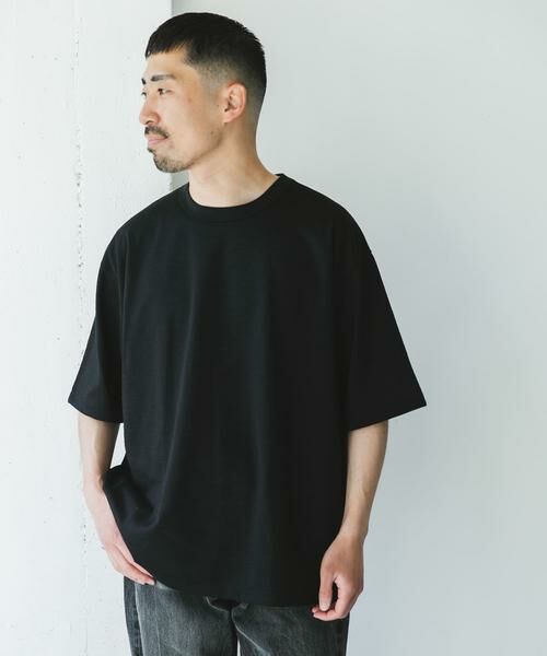 URBAN RESEARCH DOORS / アーバンリサーチ ドアーズ Tシャツ | JAPAN FABRIC リネンライクTシャツ | 詳細17