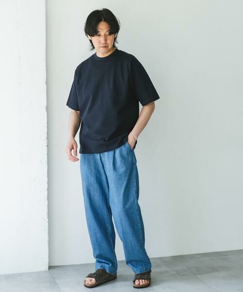 URBAN RESEARCH DOORS / アーバンリサーチ ドアーズ Tシャツ | シルケットシアサッカーTシャツ | 詳細5