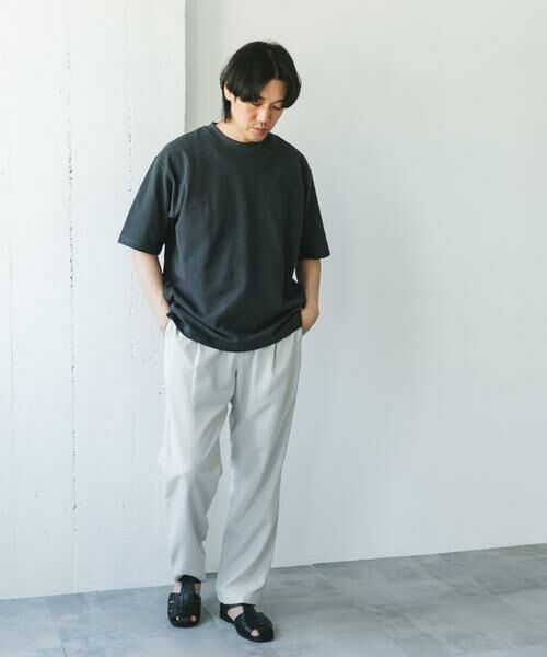 URBAN RESEARCH DOORS / アーバンリサーチ ドアーズ Tシャツ | シルケットシアサッカーTシャツ | 詳細19