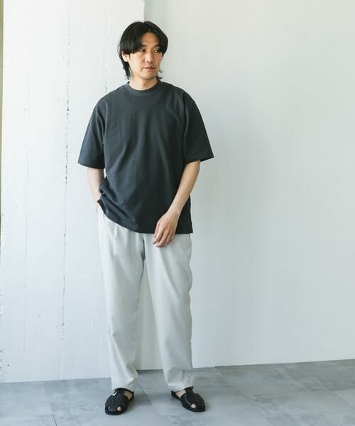 URBAN RESEARCH DOORS / アーバンリサーチ ドアーズ Tシャツ | シルケットシアサッカーTシャツ | 詳細20