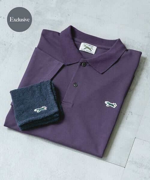 URBAN RESEARCH DOORS/アーバンリサーチ ドアーズ 『別注』PENNEYS×DOORS THE FOX ポロシャツ&ハンドタオルセット パープル L URBAN RESEARCH DOORS/アーバンリサーチ ドアーズ 『別注』PENNEYS×DOORS THE FOX ポロシャツ&ハンドタオルセット パープル L