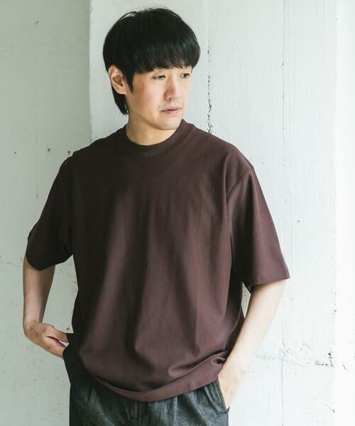 URBAN RESEARCH DOORS / アーバンリサーチ ドアーズ Tシャツ | ミラノリブシルケット ショートスリーブTシャツ | 詳細1