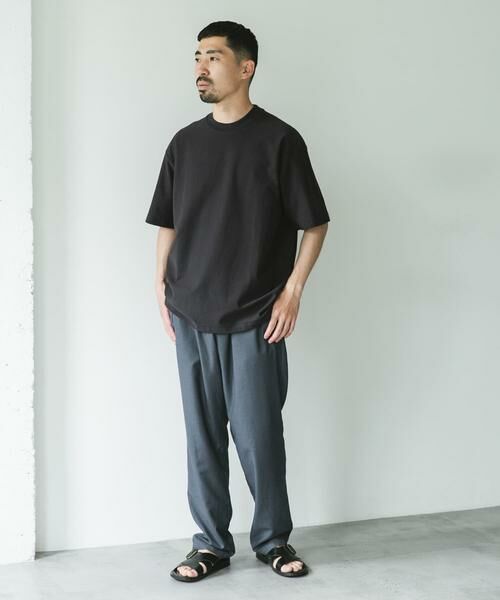 URBAN RESEARCH DOORS / アーバンリサーチ ドアーズ Tシャツ | ミラノリブシルケット ショートスリーブTシャツ | 詳細30