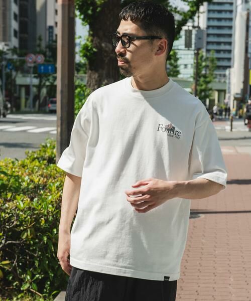 URBAN RESEARCH DOORS / アーバンリサーチ ドアーズ Tシャツ | 『別注』Foxfire×DOORS　焚火プリントTシャツ | 詳細2