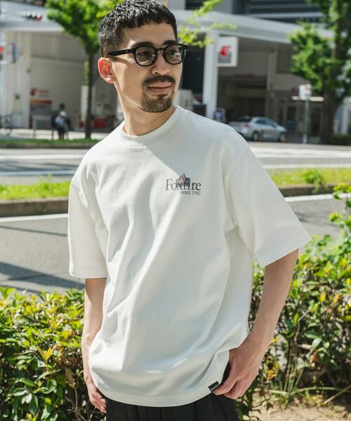 URBAN RESEARCH DOORS / アーバンリサーチ ドアーズ Tシャツ | 『別注』Foxfire×DOORS　焚火プリントTシャツ | 詳細5