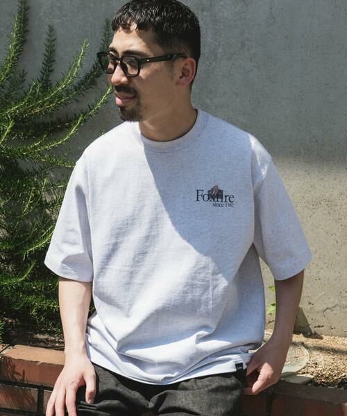 URBAN RESEARCH DOORS / アーバンリサーチ ドアーズ Tシャツ | 『別注』Foxfire×DOORS　焚火プリントTシャツ | 詳細15