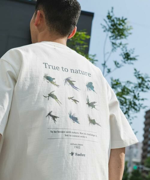 URBAN RESEARCH DOORS / アーバンリサーチ ドアーズ Tシャツ | 『別注』Foxfire×DOORS　毛針プリントTシャツ | 詳細1