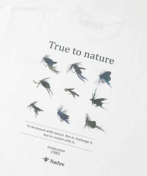 URBAN RESEARCH DOORS / アーバンリサーチ ドアーズ Tシャツ | 『別注』Foxfire×DOORS　毛針プリントTシャツ | 詳細7