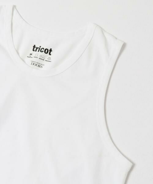 URBAN RESEARCH DOORS / アーバンリサーチ ドアーズ タンクトップ | トリコットタンクトップ | 詳細2