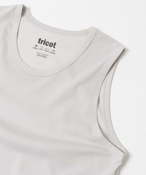 URBAN RESEARCH DOORS / アーバンリサーチ ドアーズ タンクトップ | トリコットタンクトップ | 詳細4