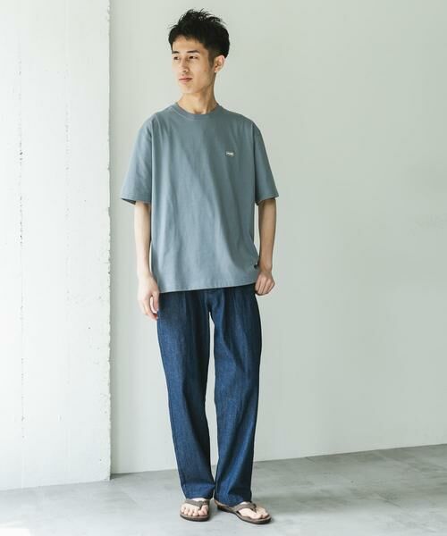 URBAN RESEARCH DOORS / アーバンリサーチ ドアーズ Tシャツ | ラバーネームショートスリーブTシャツ | 詳細6