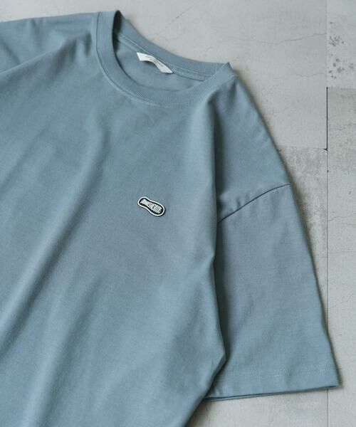 URBAN RESEARCH DOORS / アーバンリサーチ ドアーズ Tシャツ | ラバーネームショートスリーブTシャツ(ブルー系その他)