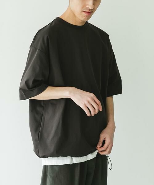 URBAN RESEARCH DOORS / アーバンリサーチ ドアーズ Tシャツ | URD Drawstring Short-Sleeve T-shirts | 詳細10