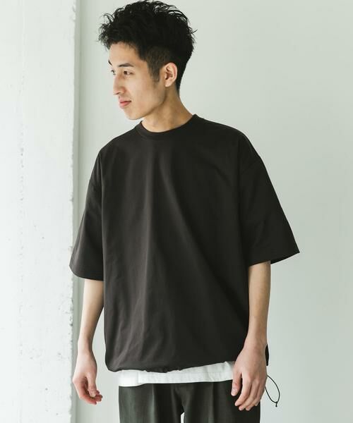 URBAN RESEARCH DOORS / アーバンリサーチ ドアーズ Tシャツ | URD Drawstring Short-Sleeve T-shirts | 詳細11