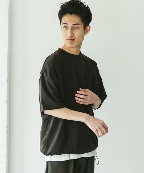 URBAN RESEARCH DOORS / アーバンリサーチ ドアーズ Tシャツ | URD Drawstring Short-Sleeve T-shirts | 詳細12