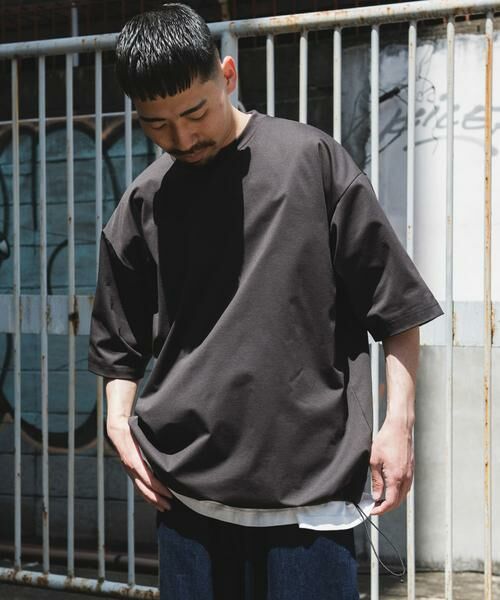 URBAN RESEARCH DOORS / アーバンリサーチ ドアーズ Tシャツ | URD Drawstring Short-Sleeve T-shirts | 詳細5