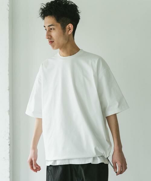 URBAN RESEARCH DOORS / アーバンリサーチ ドアーズ Tシャツ | URD Drawstring Short-Sleeve T-shirts | 詳細26