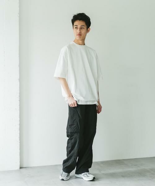 URBAN RESEARCH DOORS / アーバンリサーチ ドアーズ Tシャツ | URD Drawstring Short-Sleeve T-shirts | 詳細29