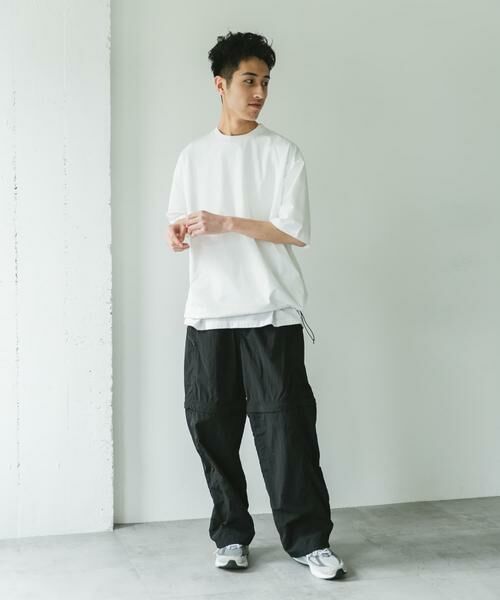 URBAN RESEARCH DOORS / アーバンリサーチ ドアーズ Tシャツ | URD Drawstring Short-Sleeve T-shirts | 詳細30
