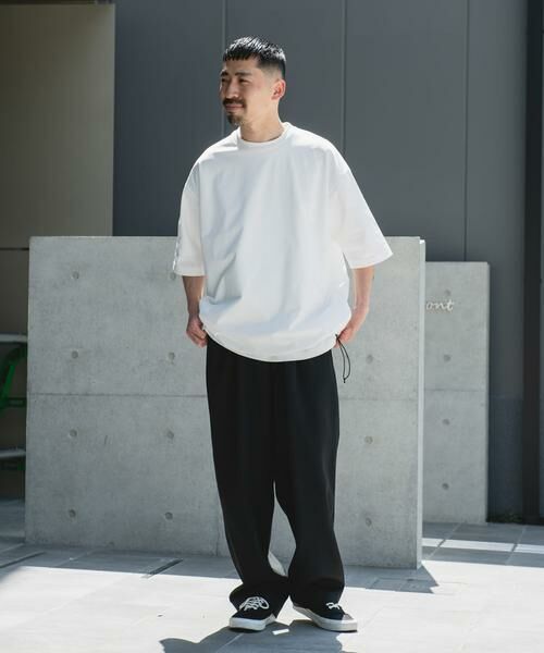 URBAN RESEARCH DOORS / アーバンリサーチ ドアーズ Tシャツ | URD Drawstring Short-Sleeve T-shirts | 詳細21